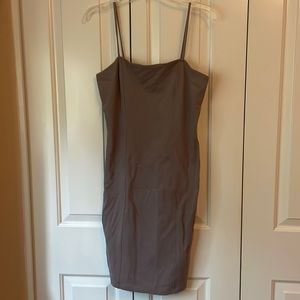 Forever 21 mauve/grey body on dress